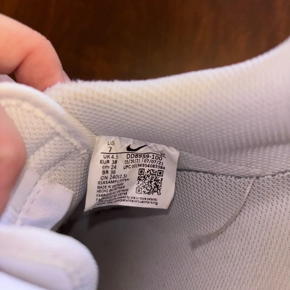 Nike White Athletic Shoes - Picture 8 of 8